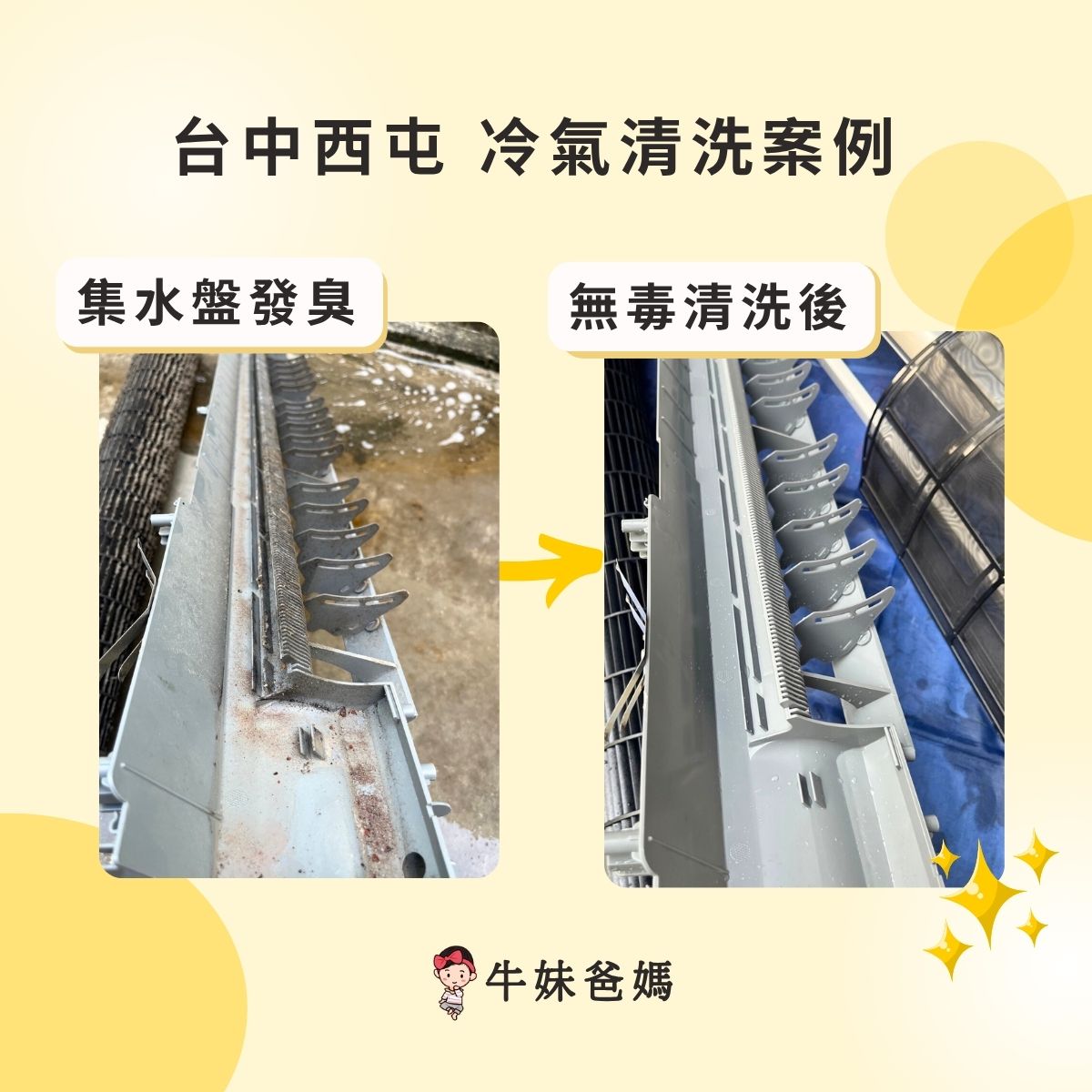 【台中西屯冷氣清洗案例】— 台中西屯詹先生